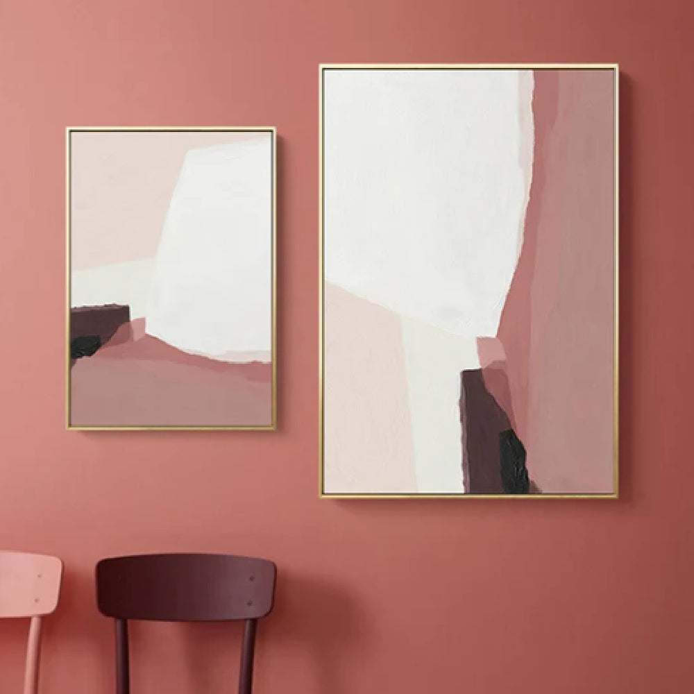 Abstract Pink Painting