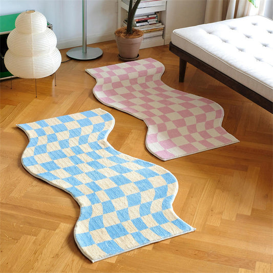 Chic Checkerboard Rug