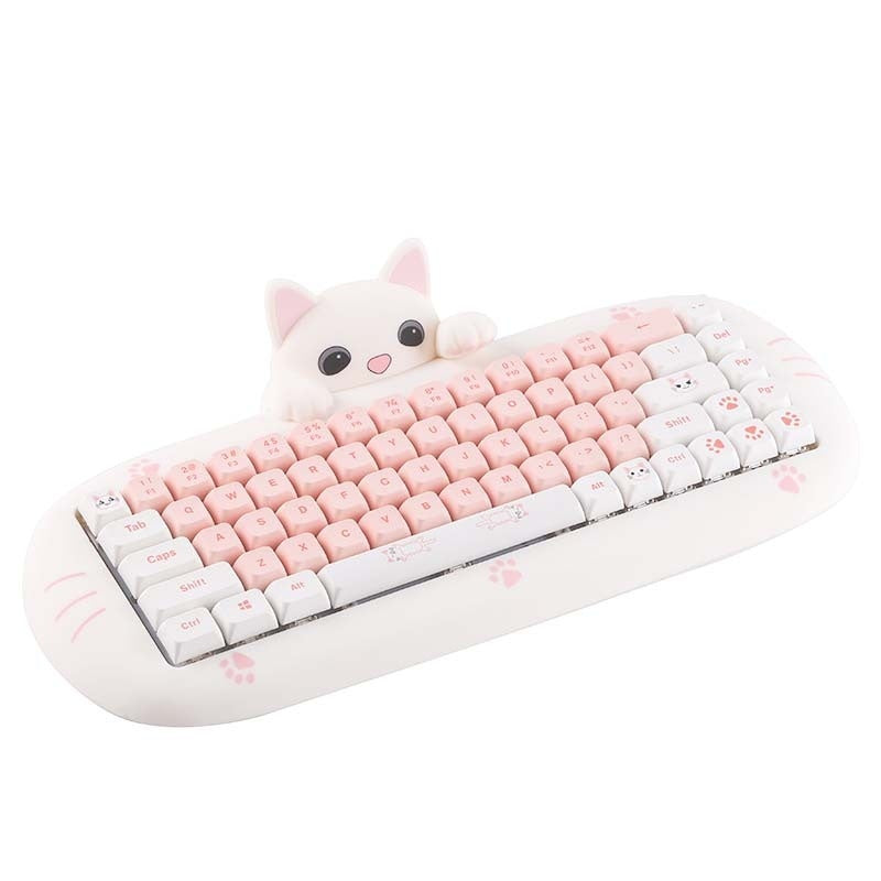 Kitty Pink Pixel Mini Keyboard