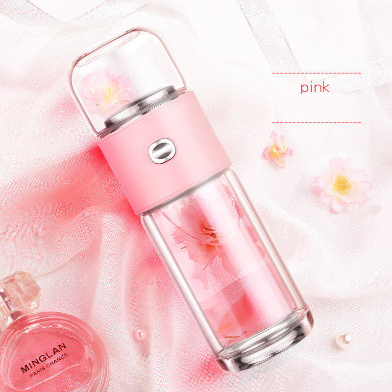 The Pink Bloom: Portable Brewing Flask