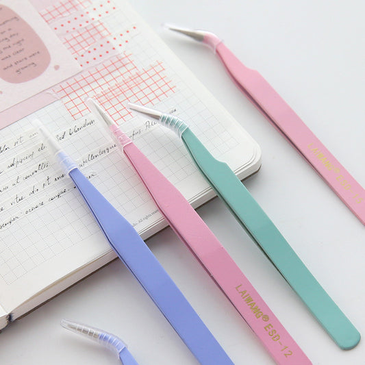 Macaron Stainless Steel Tweezers