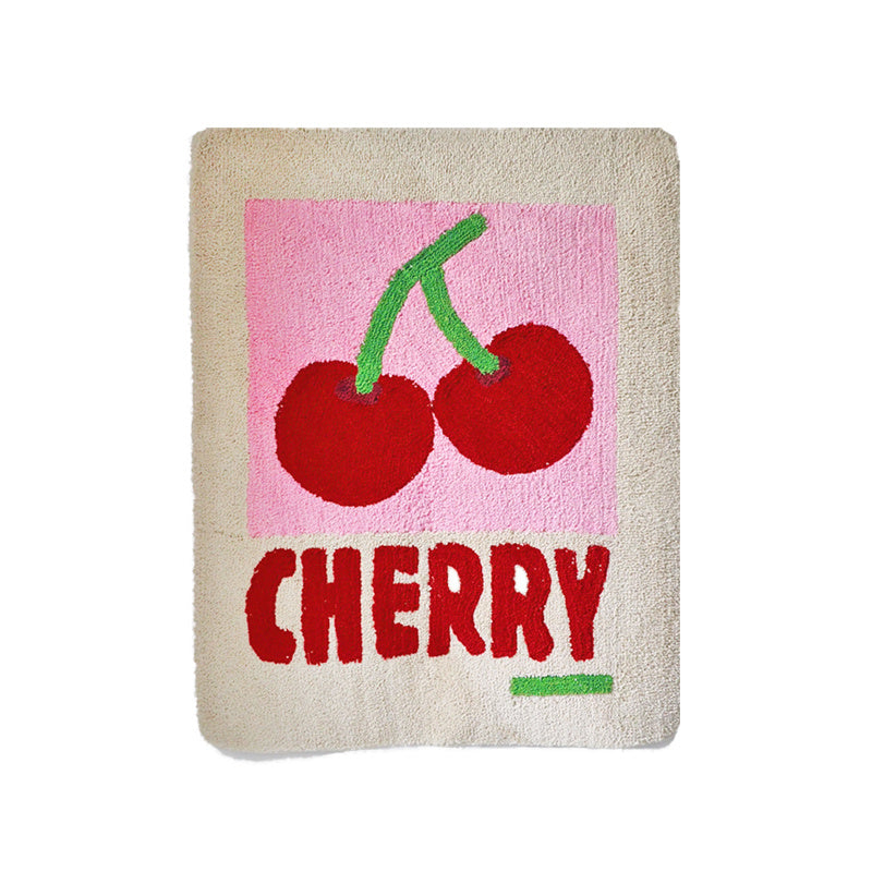 Handmade Cherry Sweetheart Rug