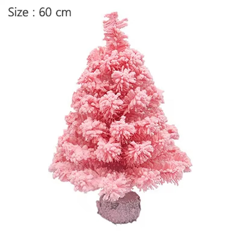 Strongwell Pink Christmas Tree Decoration Cherry Blossom Pink Christmas Tree Deluxe Encrypted Xmas Decoration for Christmas Gift