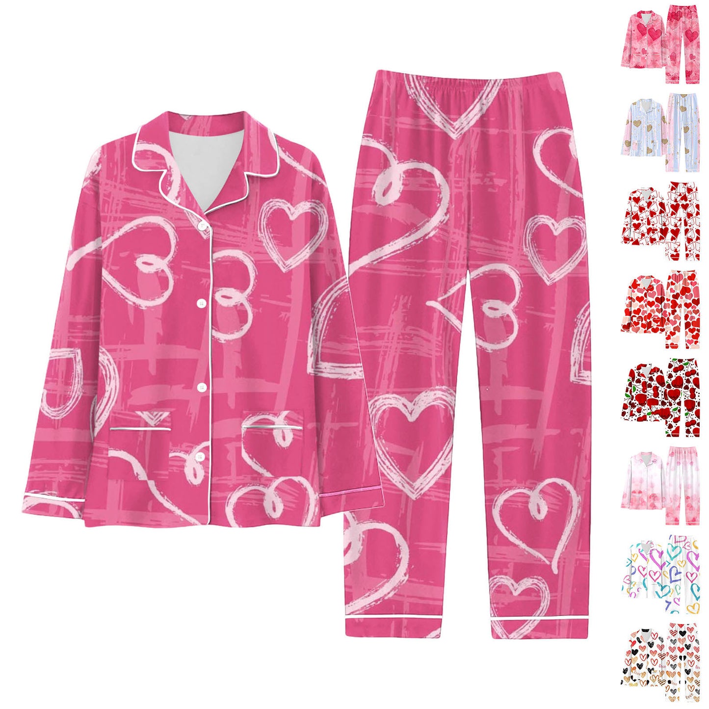 Valentines Day Cozy PJ's