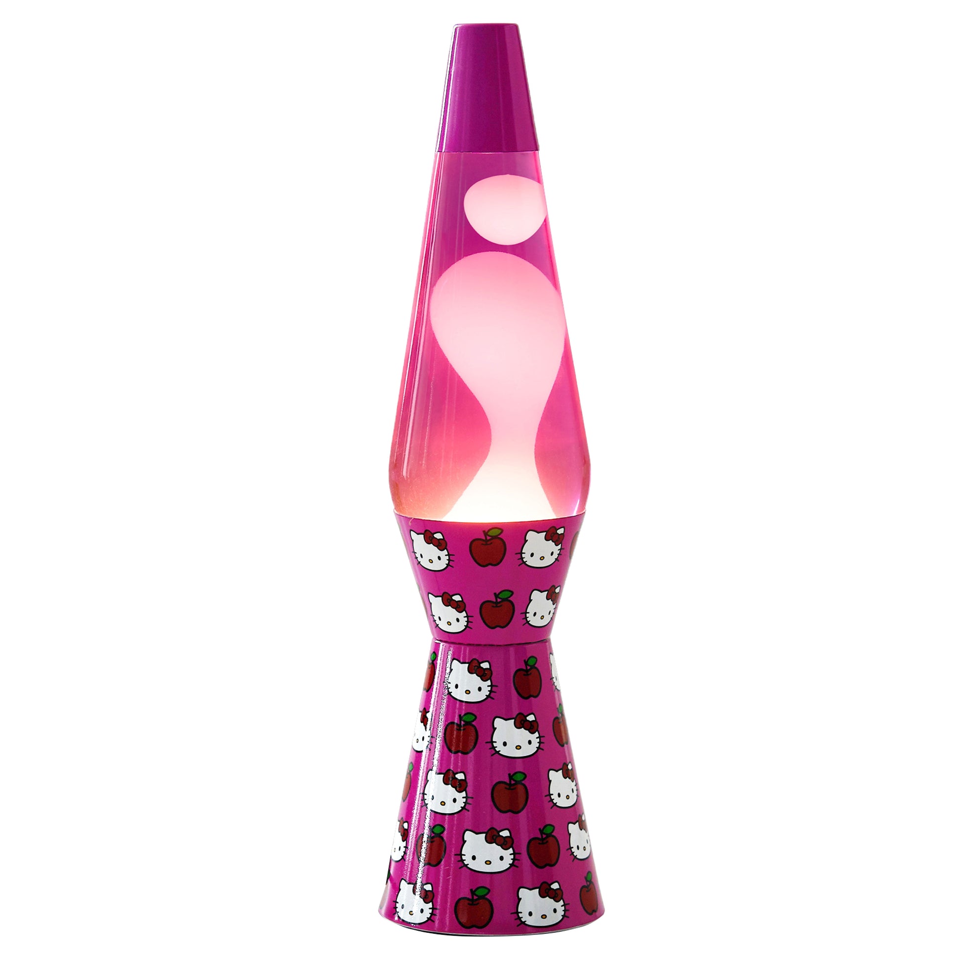 16" Lava Motion Volcano Lamp, Pink Wax in Pink Liquid