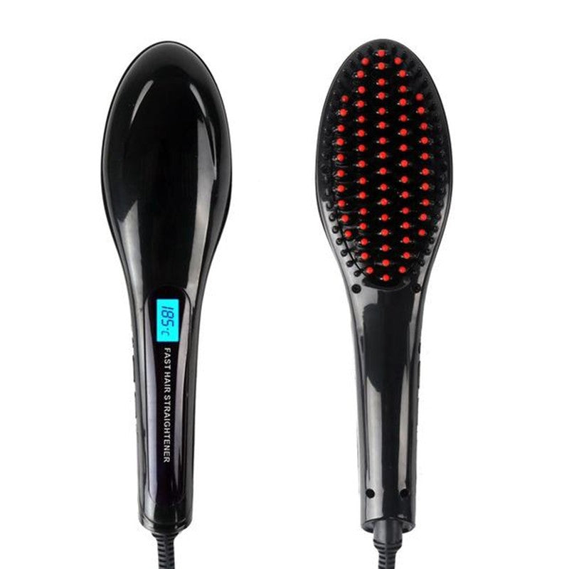 Paddle Brush Hair Straightener