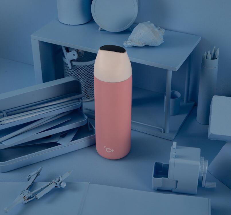 Pink Multifunctional Flask (intelligent temperature display)