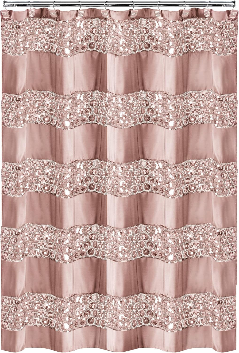 885545 Sinatra Collection, Shower Curtain, Blush