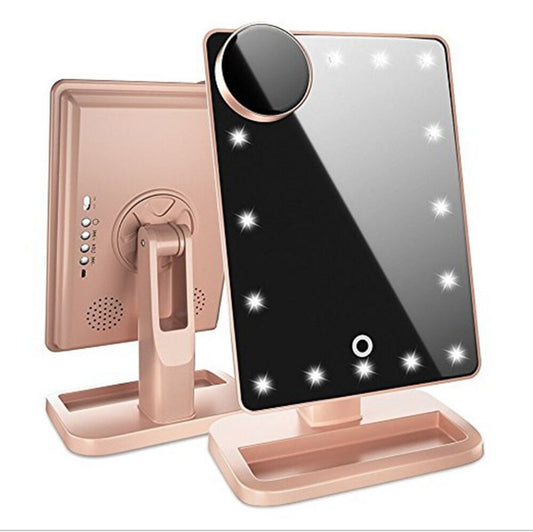 Multifunctional Touch Screen Makeup Mirror