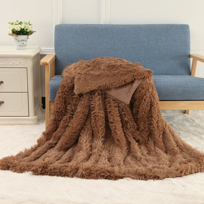 Plush Double Layer Blanket/Pillow Covers (Multiple Sizes)