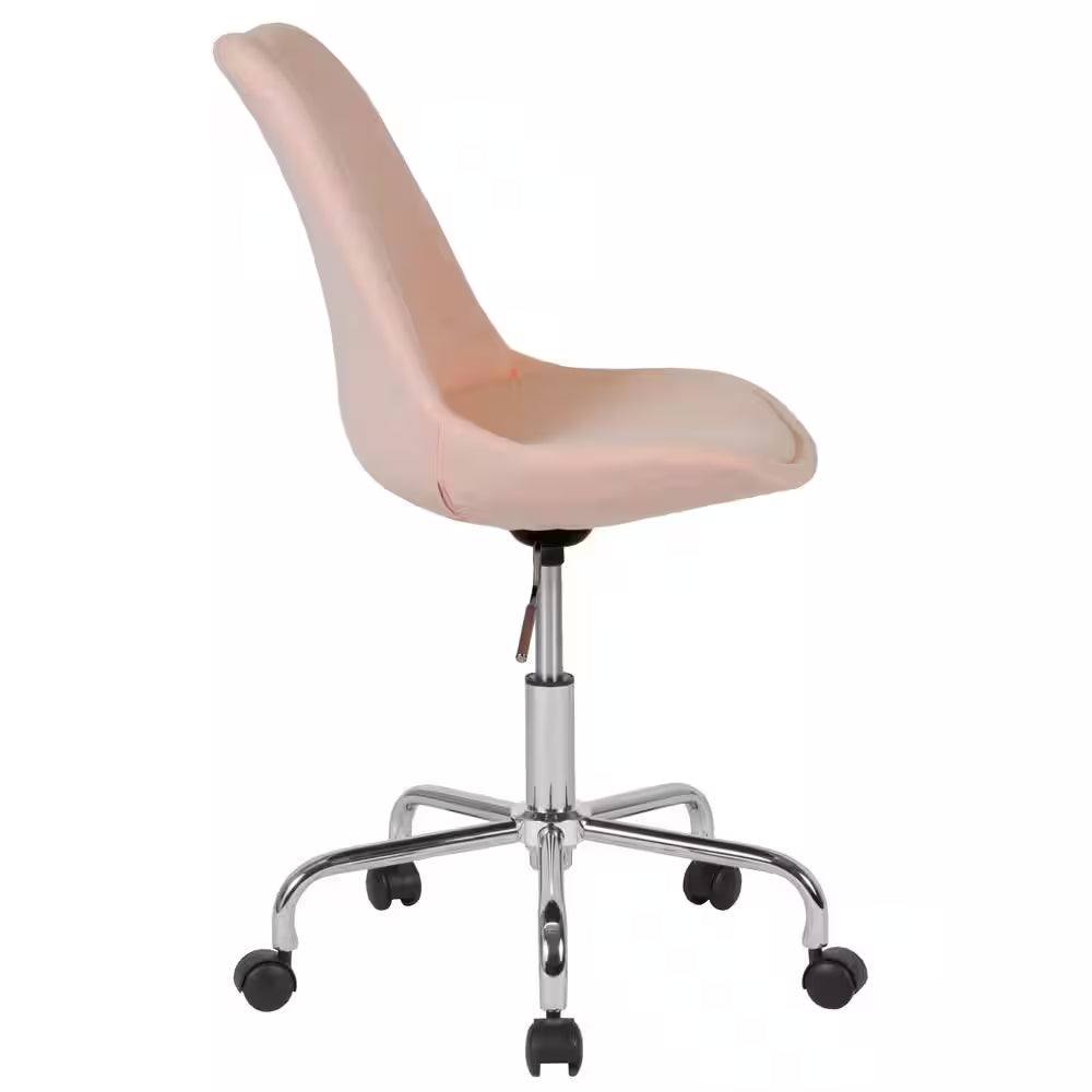 Pink Fabric Office/Desk Chair