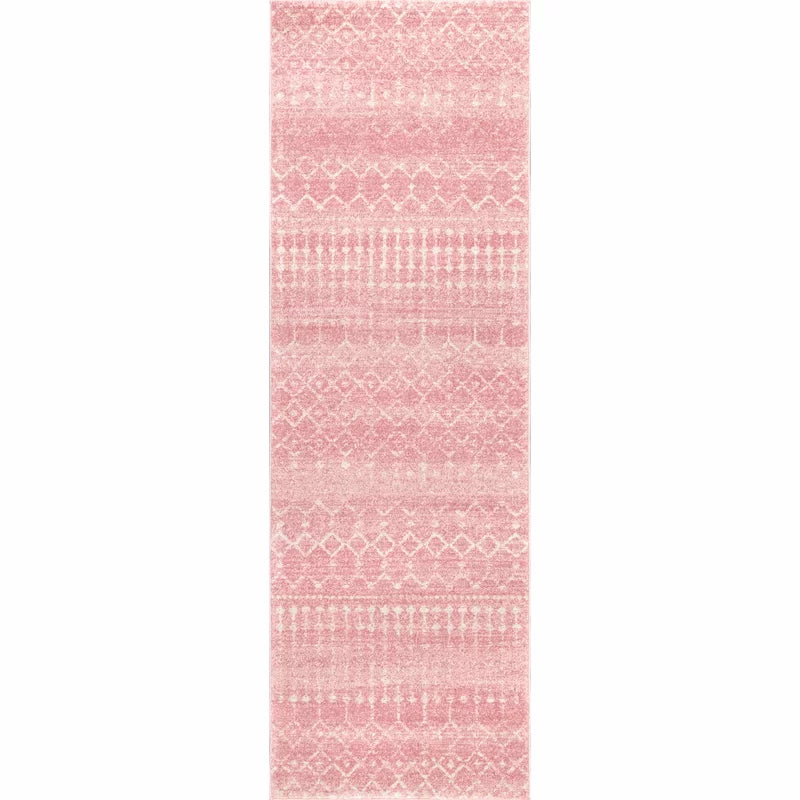 Merillat Moroccan Performance Pink Rug