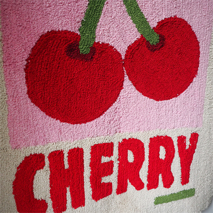 Handmade Cherry Sweetheart Rug