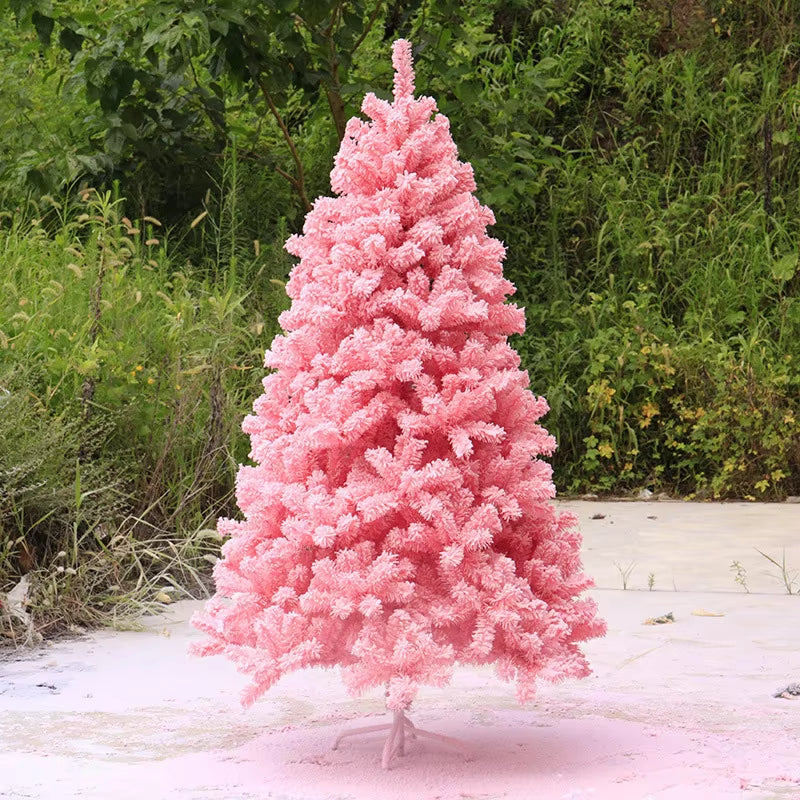 Strongwell Pink Christmas Tree Decoration Cherry Blossom Pink Christmas Tree Deluxe Encrypted Xmas Decoration for Christmas Gift