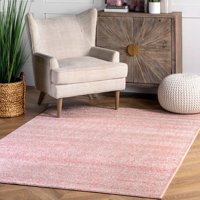 Merillat Moroccan Performance Pink Rug